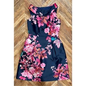 RSVP By Talbots: Autumn Floral Fit & Flare Dress